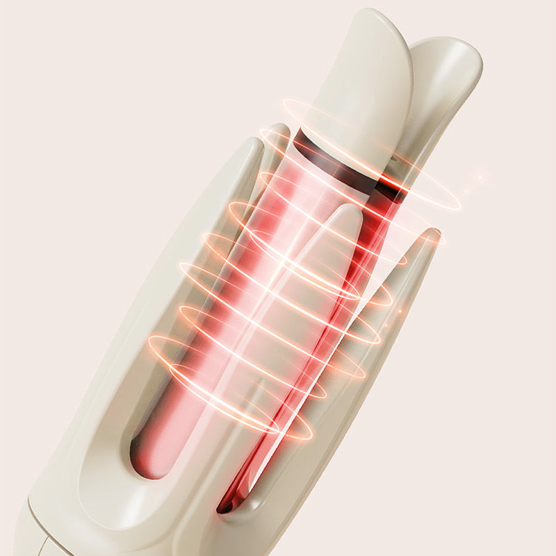 🌨️Le Bon Plan de l‘Hiver : Fer à Friser Auto avec 4 Réglages - Pour des Boucles Parfaites