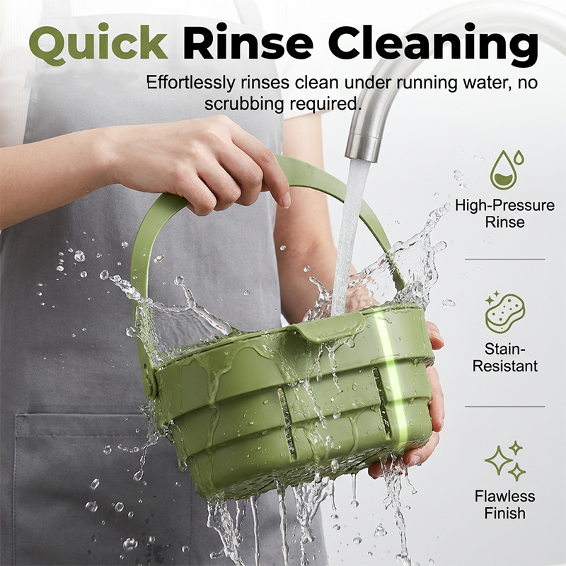 Panier-filtre pliable pour évier de cuisine