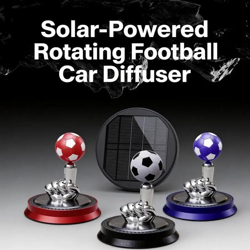 🚗 OFFRE LIMITÉE -50% ! ✨ Diffuseur d'Arômes Rotatif Solaire Écologique pour Voiture – Rotation Auto, Extraits Végétaux, Design Compact 🌿