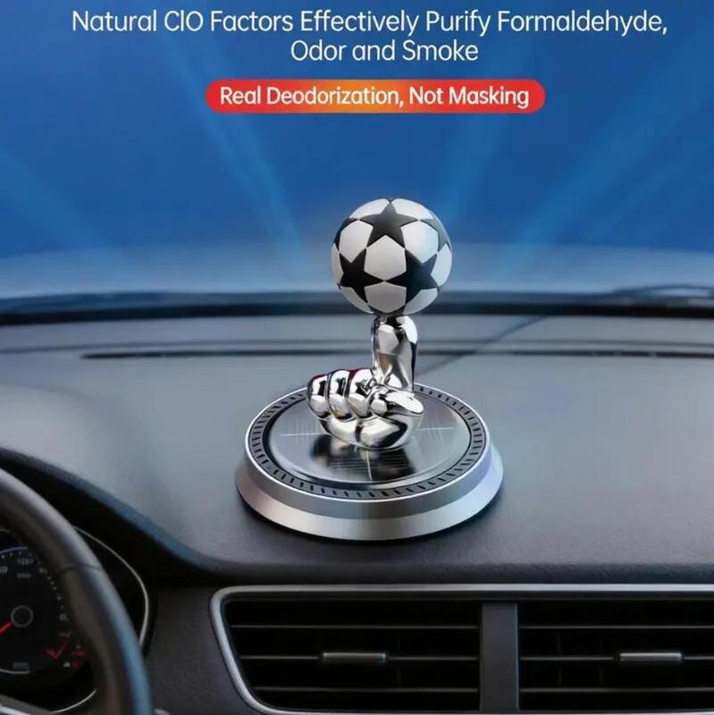 🚗 OFFRE LIMITÉE -50% ! ✨ Diffuseur d'Arômes Rotatif Solaire Écologique pour Voiture – Rotation Auto, Extraits Végétaux, Design Compact 🌿