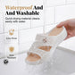 👡🌸 PROMO D'ÉTÉ -75% ! Sandales pour femme à semelle souple – Modèle à enfiler facilement, semelle épaissie et décor floral ✨