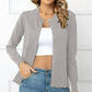 🧥 50% DE RÉDUCTION 🌸 Cardigan classique col rond pour femme – Maille douce & coupe intemporelle – Parfait pour le printemps, l’automne ou un look superposé – confortable et polyvalent ✨🌿