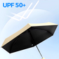 ☀️🎂 PROMO -50% ! Parapluie Compact Pliable Protection UV – UPF 50+, Anti-Vent, Imperméable, 15 cm Plié | 7 Couleurs
