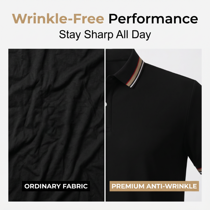 📢📢50 % DE RÉDUCTION !! ⏰T-Shirt Homme à Séchage Rapide avec Col Contrastant