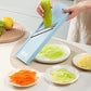 📢📢-50% ! 🥗 Ensemble Multifonction de Mandoline de Cuisine – Lames Variées & Base Antidérapante – Idéal pour Oignons, Pommes de Terre ou Fruits – Rapide & Sûr, Gain de Temps en Cuisine 🍅✨