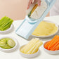 📢📢-50% ! 🥗 Ensemble Multifonction de Mandoline de Cuisine – Lames Variées & Base Antidérapante – Idéal pour Oignons, Pommes de Terre ou Fruits – Rapide & Sûr, Gain de Temps en Cuisine 🍅✨