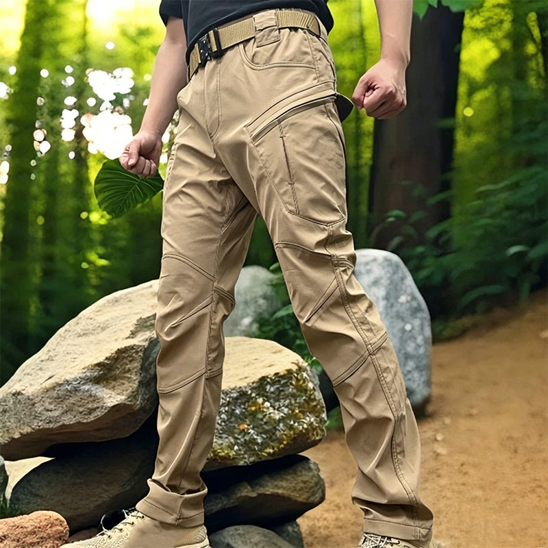 Pantalon cargo tactique résistant pour homme