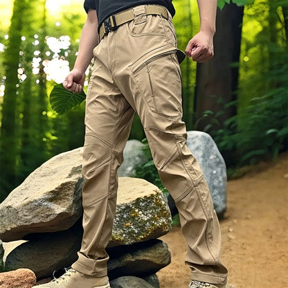 Pantalon cargo tactique résistant pour homme