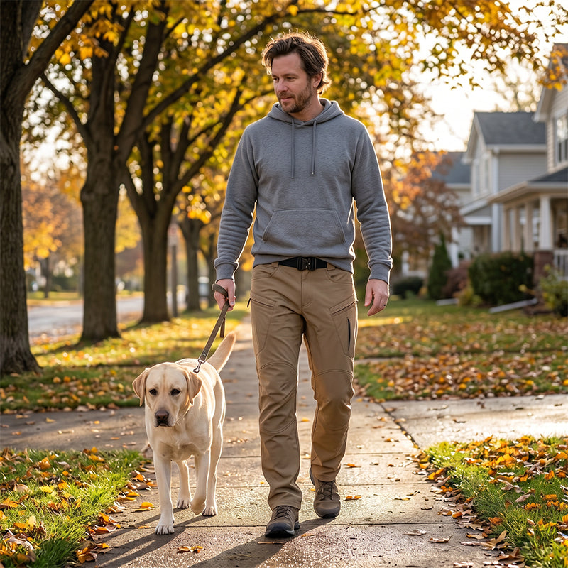 Pantalon cargo tactique résistant pour homme