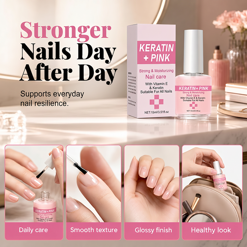 💅 Soldes 2026 — Plus de 19 000 vendus!✨1 Acheté = 1 Offert✨Soin Fortifiant & Hydratant pour Ongles à la Kératine