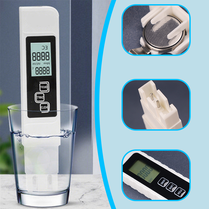 💧 ACHETEZ 1, OBTENEZ 1 GRATUIT ! 🔬 Testeur de qualité d’eau 3-en-1 TDS – Mesure précise, écran LCD – Idéal pour aquariums, eau potable ou maison – rapide et fiable 💦✨🌿