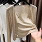 🌸 50% DE RÉDUCTION ! ☀️ Gilet Court & Léger – Boutonné Devant, Tissu Lyocell Doux & Respirant – Parfait à Superposer sur une Robe Slip ou un Haut – Idéal pour l’Été et la Mi-Saison 👗✨