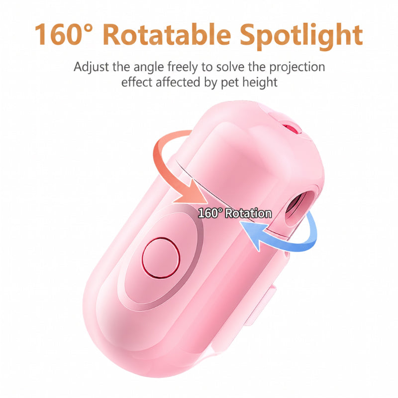 Collier lumineux anti-perte pour animaux avec projecteur de motifs de races