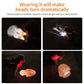 Collier lumineux anti-perte pour animaux avec projecteur de motifs de races