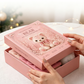 Kit DIY de patchwork en feutrine rose