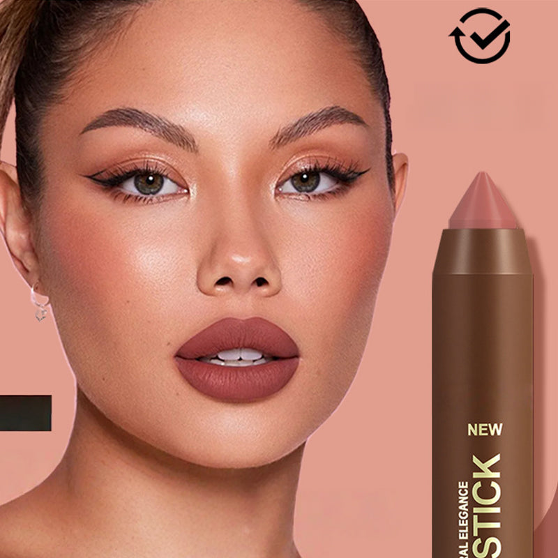 💄 -50% ! Crayon à Lèvres Mat Longue Tenue pour Femme | 2-en-1 Contour & Rouge à Lèvres | Hydratant & Non Desséchant | Pointe Triangulaire de Précision | 6 Couleurs ✨