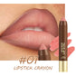 💄 -50% ! Crayon à Lèvres Mat Longue Tenue pour Femme | 2-en-1 Contour & Rouge à Lèvres | Hydratant & Non Desséchant | Pointe Triangulaire de Précision | 6 Couleurs ✨