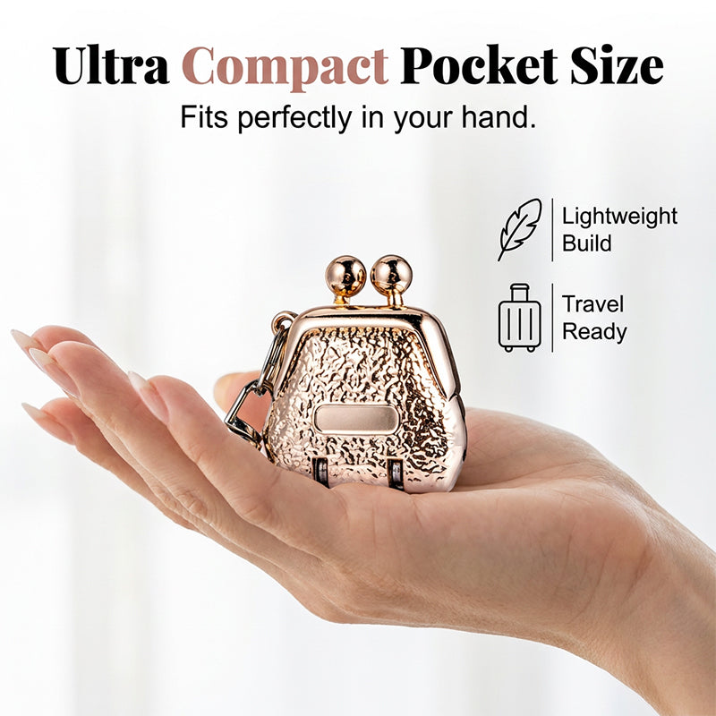 📢 1 ACHETÉ = 1 OFFERT ! ⏰ Coupe-Ongles Porte-Clés en Forme de Sac à Main Pliable – Ultra Compact, Lames Précises & Finition Métallique – Allie Mode et Fonctionnalité 👜✨