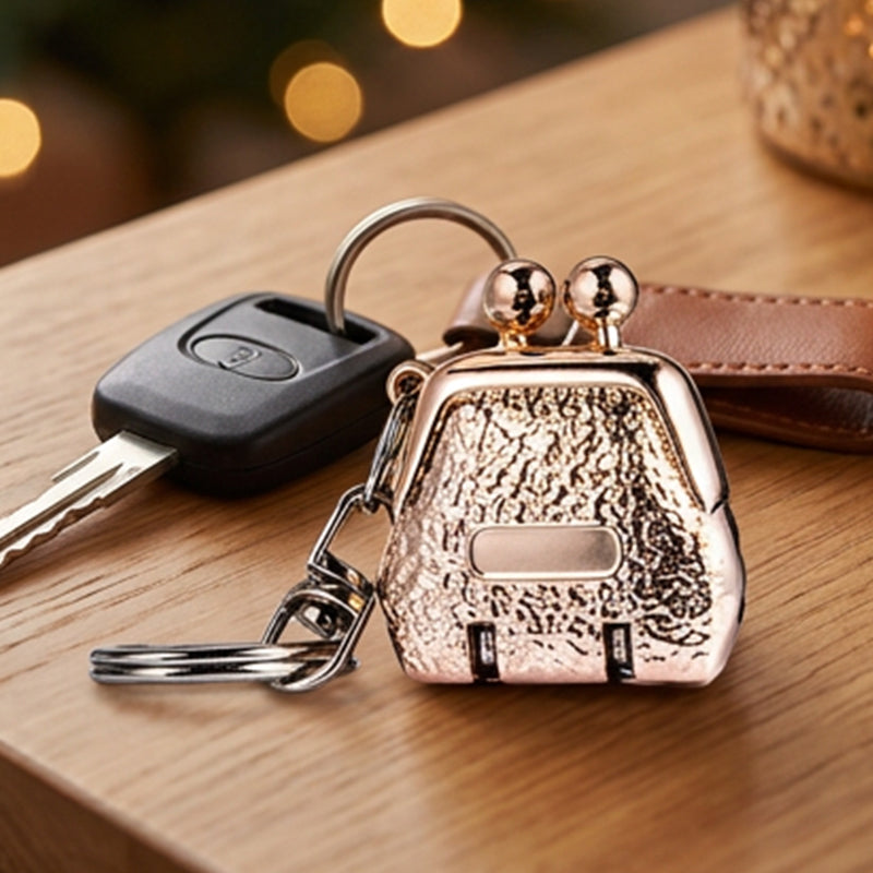 📢 1 ACHETÉ = 1 OFFERT ! ⏰ Coupe-Ongles Porte-Clés en Forme de Sac à Main Pliable – Ultra Compact, Lames Précises & Finition Métallique – Allie Mode et Fonctionnalité 👜✨