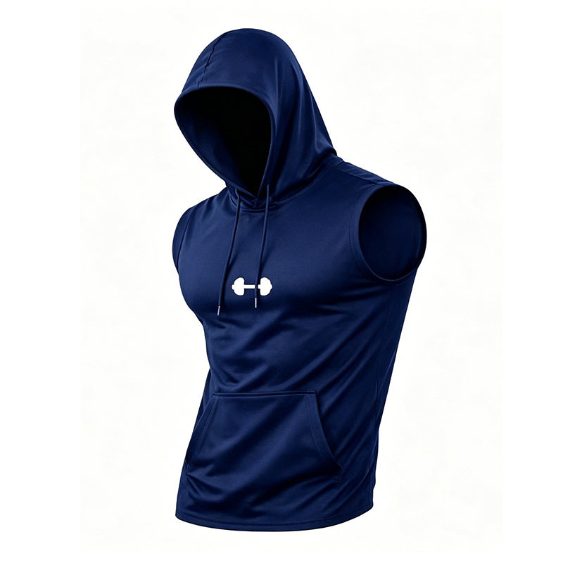 🎉 Soldes 2026 — Plus de 37 000 vendus ! 🏋️ Sweat à Capuche Sans Manches Athlétique Homme – Mobilité Maximale 💪