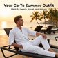 👕🩳 Set chemise et short respirant – Matière légère et infroissable, style minimaliste, parfait pour voyager léger sans sacrifier l’élégance ✈️🌴