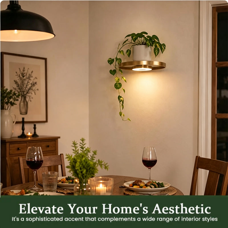🪟 ACHETEZ 3, OBTENEZ 1 GRATUIT! 💡 Étagère murale flottante avec éclairage LED intégré – Design moderne, ambiance lumineuse & installation facile – Idéale pour salon, chambre & couloir ✨