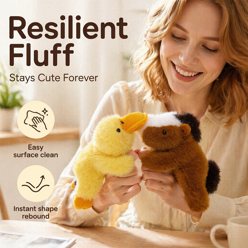 ⏳Offre limitée -50%⏰Magnets de réfrigérateur en peluche mignons chat noir, éléphant, lapin 🐈‍⬛🐘🐇