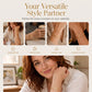 🎉 Soldes 2026 — Plus de 30 000 exemplaires vendus ! ✨Bracelet femme à chaînes dorées assemblées, look superposé chic 💛