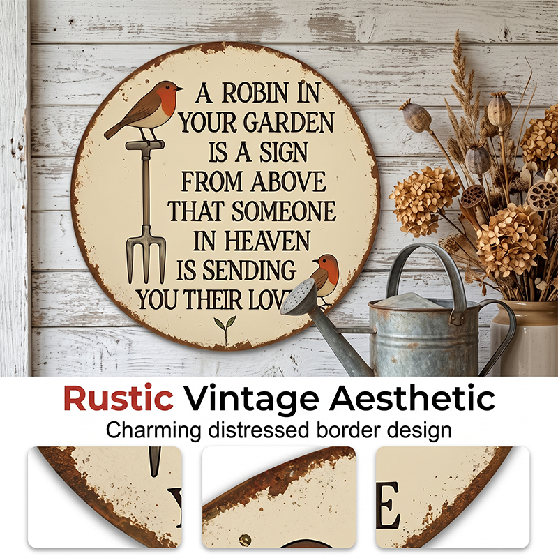 ⏳Offre limitée dans le temps : 50 % de réduction⏰Décoration murale vintage en bois🐦💌