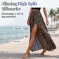 🎉 Soldes 2026 — Plus de 16 000 Vendues 👗 Jupe Longue Imprimé Léopard Fente Haute Femme 🐆