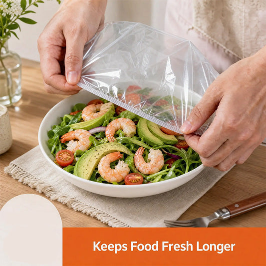 🔥OFFRE LIMITÉE -50%！🍽️Housses étirables jetables pour bols – Conservent les aliments frais et protégés simplement
