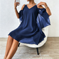 🍃🌸 OFFRE LIMITÉE 50% DE RÉDUCTION! 👗Robe polyvalente à encolure V et épaules dénudées – Douce et facile à porter – Du jour à la nuit sans effort.