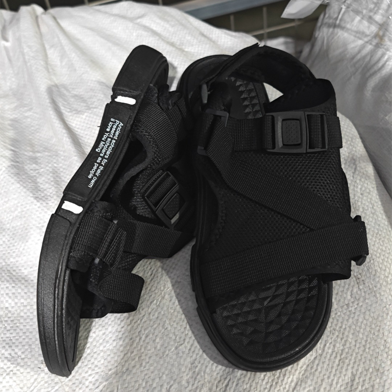 Sandales respirantes à bout ouvert pour homme