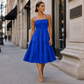 🎁Nouveautés 2026 -50%💥Robe courte femme à volants froncés – bretelles réglables, poitrine extensible et coupe A fluide ✨