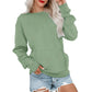 📢📢50% DE RÉDUCTION !! ⏰🌸 Sweat à col rond oversize femme – Coupe ample décontractée, matière douce et respirante, l’indispensable d’un look effortless au quotidien ☁️👖
