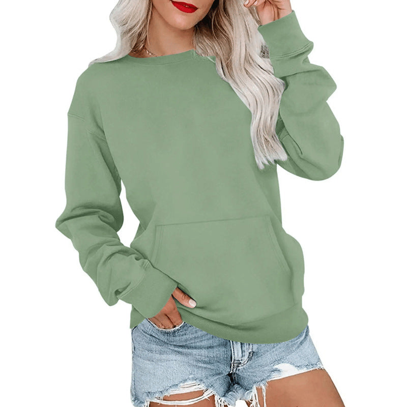 📢📢50% DE RÉDUCTION !! ⏰🌸 Sweat à col rond oversize femme – Coupe ample décontractée, matière douce et respirante, l’indispensable d’un look effortless au quotidien ☁️👖