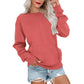 📢📢50% DE RÉDUCTION !! ⏰🌸 Sweat à col rond oversize femme – Coupe ample décontractée, matière douce et respirante, l’indispensable d’un look effortless au quotidien ☁️👖