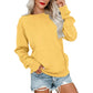 📢📢50% DE RÉDUCTION !! ⏰🌸 Sweat à col rond oversize femme – Coupe ample décontractée, matière douce et respirante, l’indispensable d’un look effortless au quotidien ☁️👖