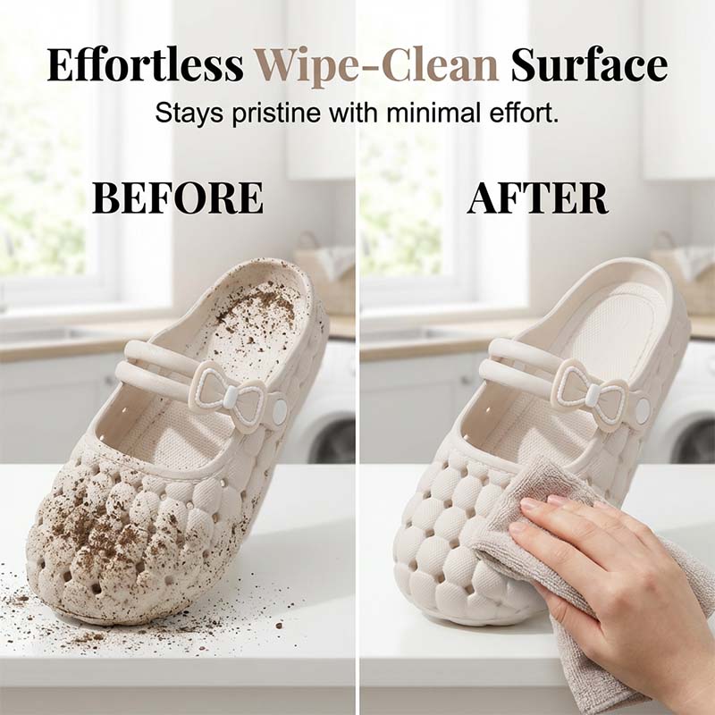 👡 50% DE RÉDUCTION ! 🌸 Mules Femme Bout Fermé – PVC – Respirantes & Légères for Quotidien & Bureau