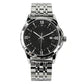 ⌚ 50% DE RÉDUCTION ! ✨ Montre Quartz Classique Homme – Acier Inoxydable – Chronographe & Verre Minéral for Bureau & Occasions