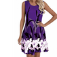 🌿🏖️OFFRE LIMITÉE -50% ! 🌸Robe florale sans manches – Coton aéré et charme décontracté, idéale pour les séjours à la plage.