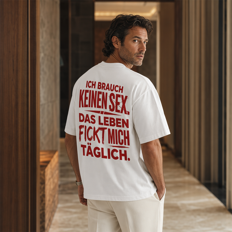 T-shirt homme avec slogan allemand humoristique