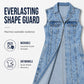 ✨ Soldes 2026 — Plus de 44 000 ventes ! 🧵 Robe Gilet en Jean Sans Manches Fente Haute Femme