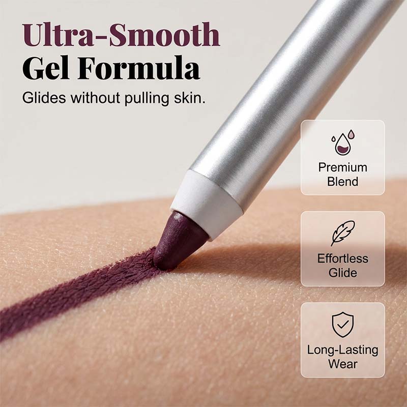 👁️ 50% DE RÉDUCTION ! ✨ Crayon Eyeliner Gel Waterproof – 2g – Formule Gel & Longue Tenue for Yeux