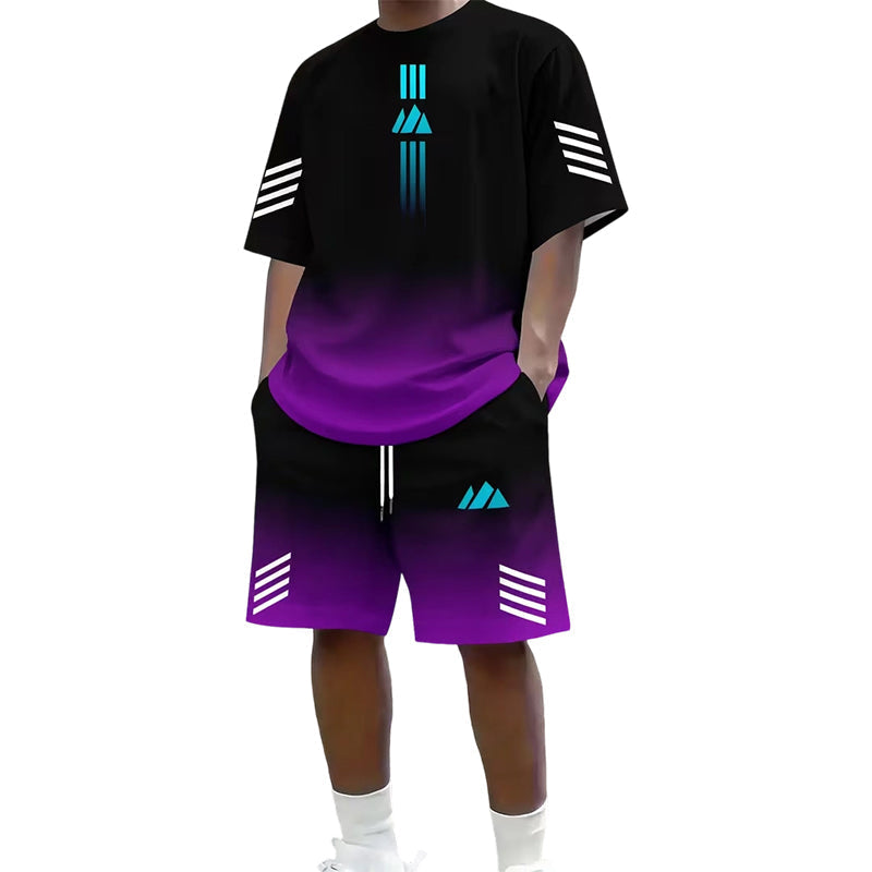 🎉 2026 Soldes — Plus de 29 000 vendus ! 💞 Ensemble Deux Pièces T-Shirt & Short d'Été pour Homme