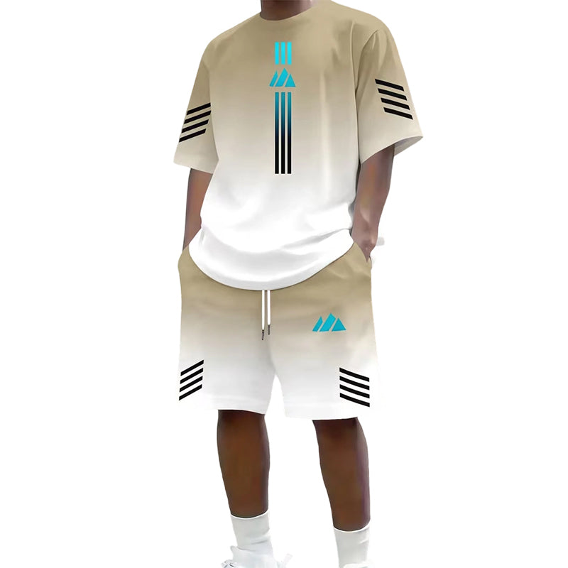 🎉 2026 Soldes — Plus de 29 000 vendus ! 💞 Ensemble Deux Pièces T-Shirt & Short d'Été pour Homme