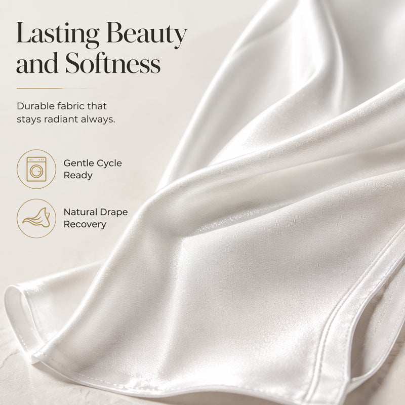 👗 Chemise de Nuit Femme en Satin Unie – Bretelles Fines, Col en V et Fentes Latérales🍃 Robe de sommeil coupe ample sans serrement, plusieurs couleurs unies