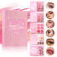 Coffret palette de maquillage tout-en-un en forme de livre
