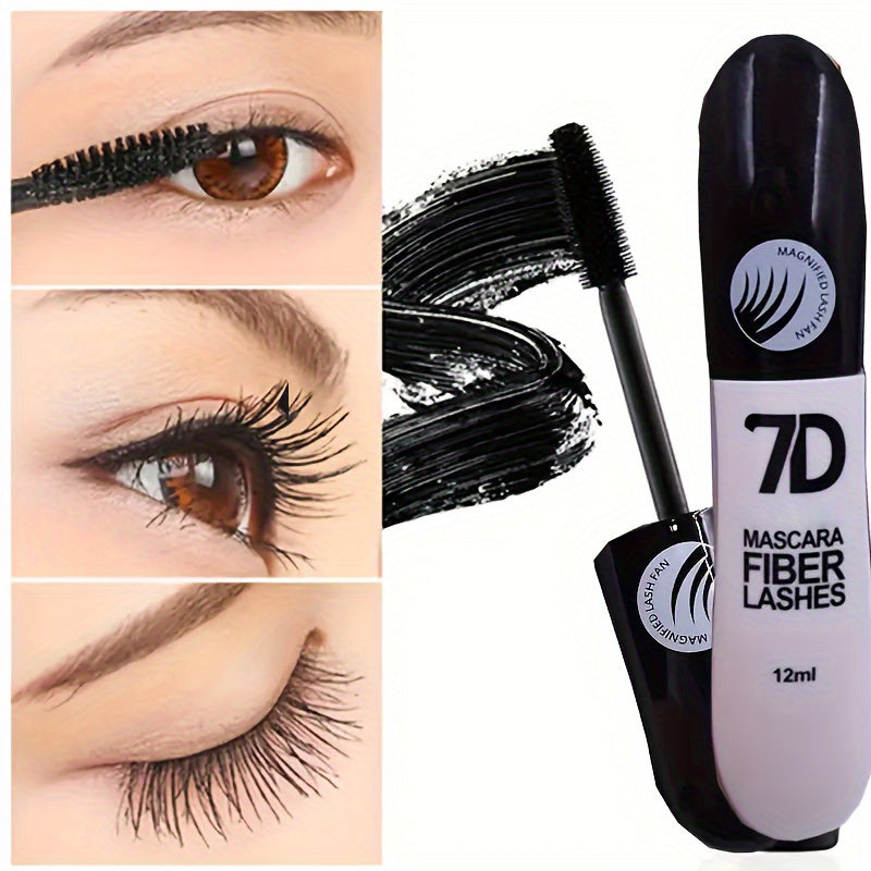 👁️ 50% DE RÉDUCTION ! ✨ Mascara Fibres Imperméable 7D – 12 ml – Volume Intense & Tenue Longue Durée for Regard Spectaculaire