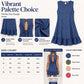 Mini-robe décontractée sans manches avec ourlet à volants pour femme